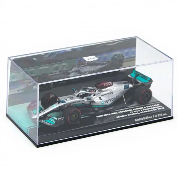 George Russell Mercedes AMG Petronas W13 Formel 1 Bahrain GP 2022 Limitierte Edition 1:43